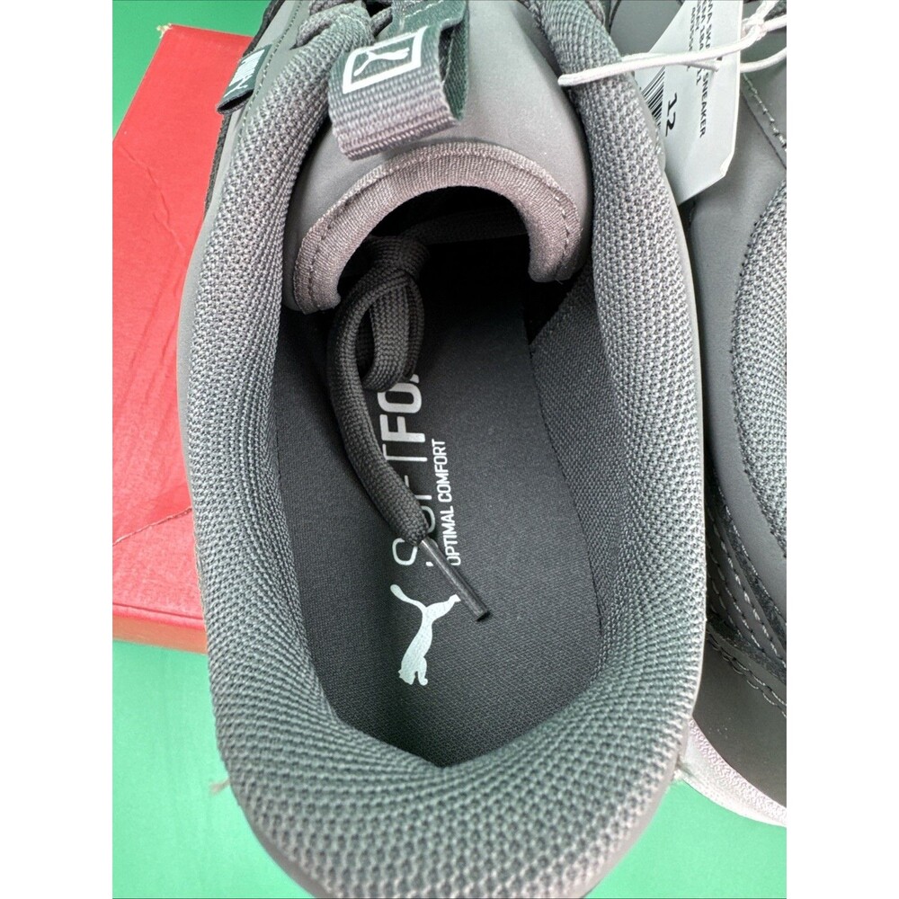 New PUMA Men's Size 12 Skate Sneakers Lace-up Court Shoes Gray NIB - Picture 7 of 16